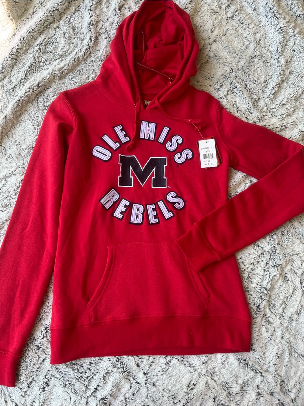 Ole Miss Rebels Red Hoodie